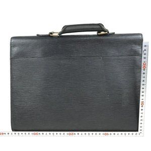 Louis Vuitton Black Epi Leather Serviette Conseiller Briefcase